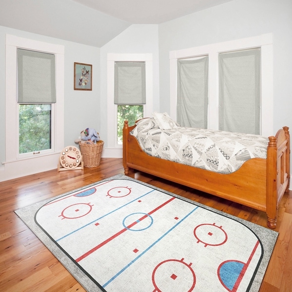 Dynamic Rugs Kidz Ivory/Multi Polyester Children's Area Rug. Opens flyout.