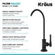 preview thumbnail 65 of 66, Kraus Allyn Traditional 3-Function Bridge Pulldown Kitchen Faucet