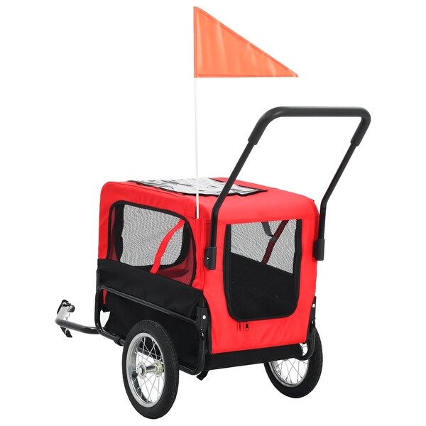 2 in 1 bike trailer