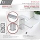 preview thumbnail 15 of 34, Single Hole 1-Handle Bathroom Faucet - Faucet Height: 6" | Spout Height: 2 11/16"