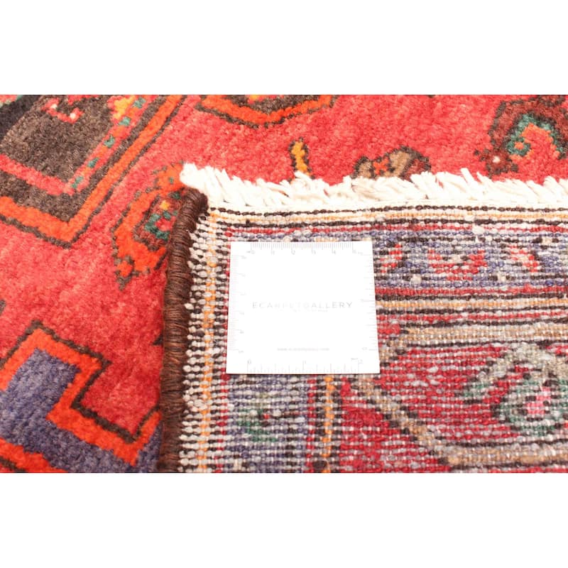 ECARPETGALLERY Hand-knotted Anadol Red Wool Rug - 4'8 x 6'7