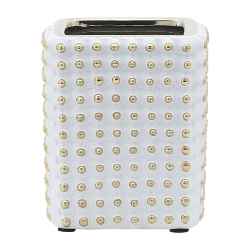 Sagebrook Home Ceramic Pen Holder