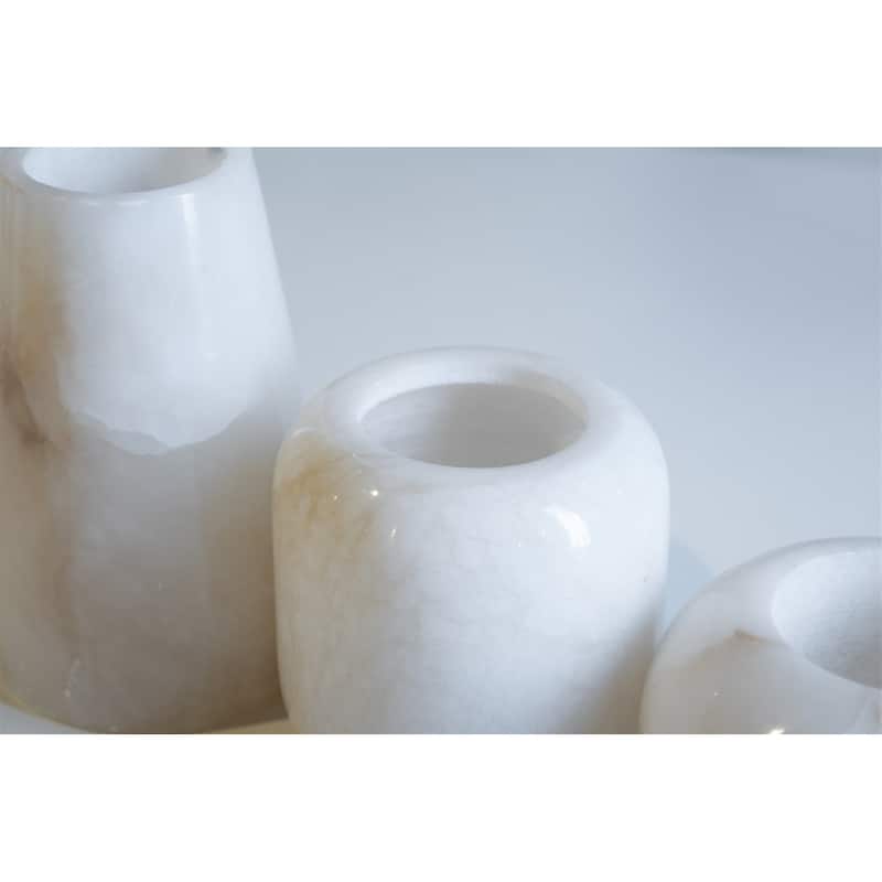 Alabaster Votive 4.5"Dia -ST