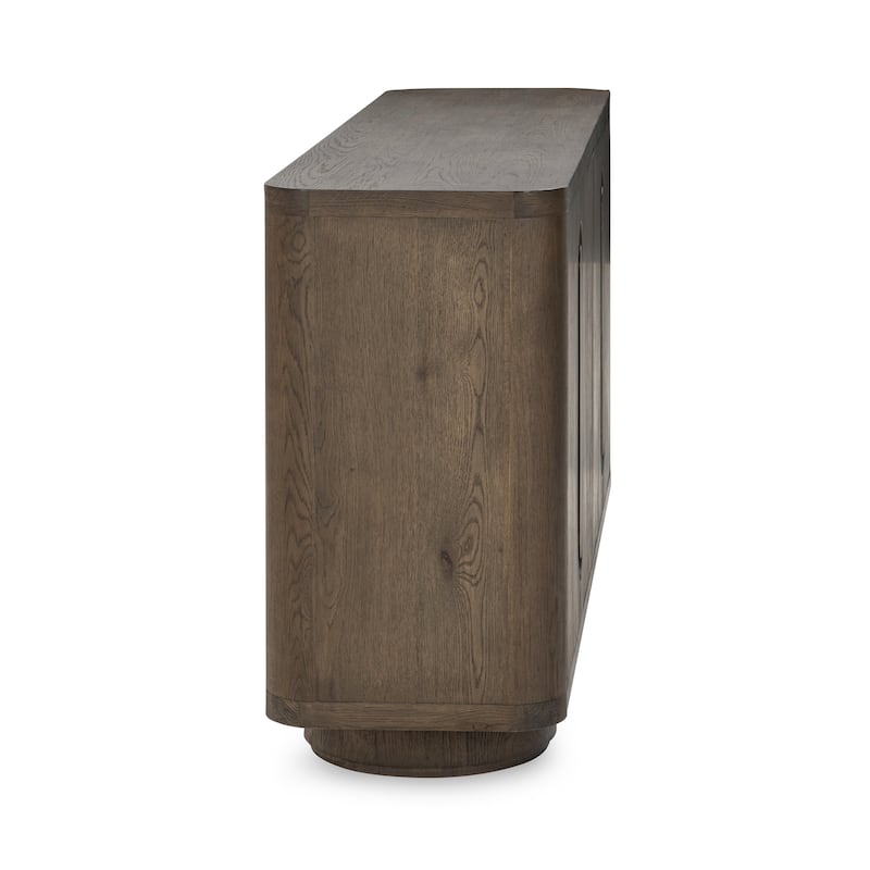 Classic Home Tiber 74" Oak Veneer Buffet Sideboard
