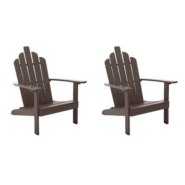 Shop Hillsdale Outdoor Adirondack Chairs Set Of 2 Overstock 28640855