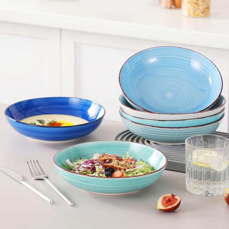 vancasso Bonita Blue 18Piece Dinnerware Set (Service for 6) On Sale