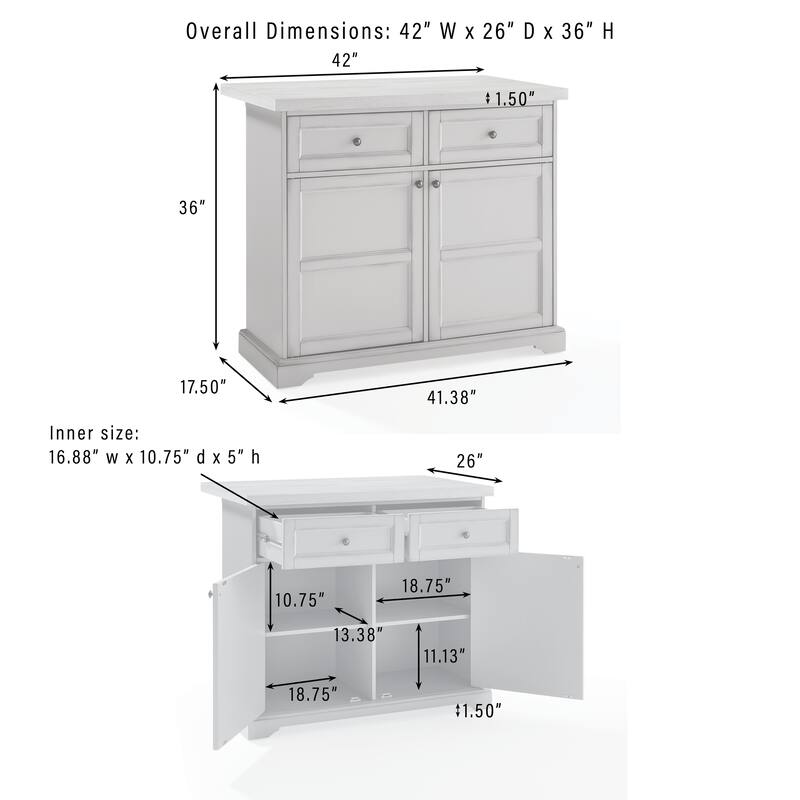 Crosley Holbrook Kitchen Island