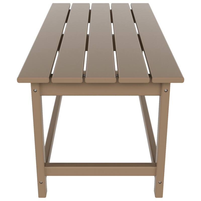 POLYTRENDS Laguna 36-inch Poly Eco-Friendly All Weather Coffee Table