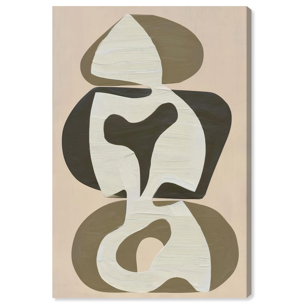 Shapes of Sage II Canvas by Art Remedy, Gallery Wrapped