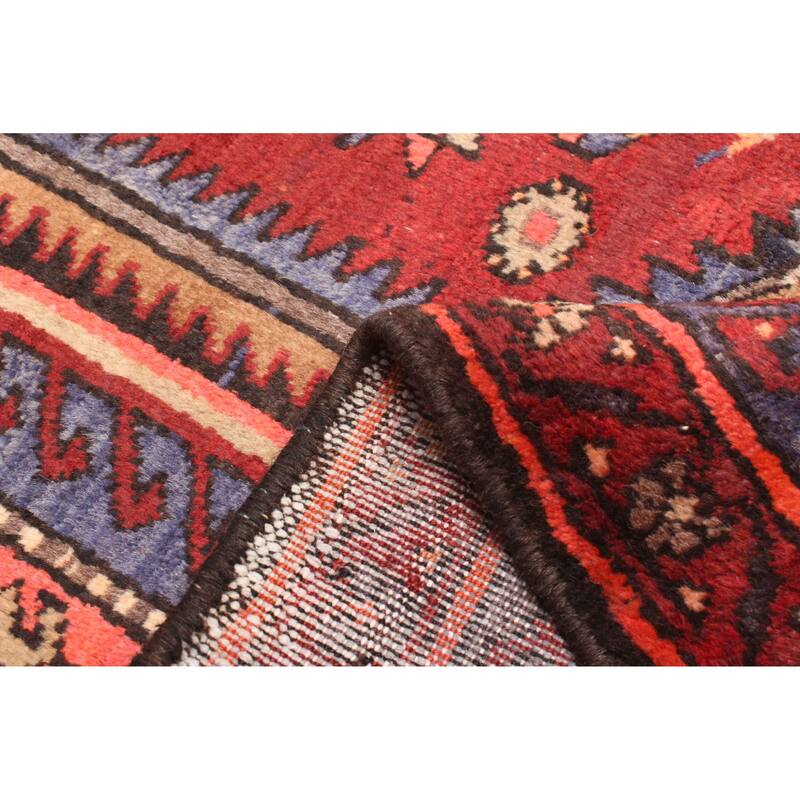 ECARPETGALLERY Hand-knotted Andelz Red Wool Rug - 4'7 x 7'5