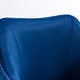 preview thumbnail 90 of 117, Corvus Braff Velvet Upholstered Adjustable Ergonomic Office Chair