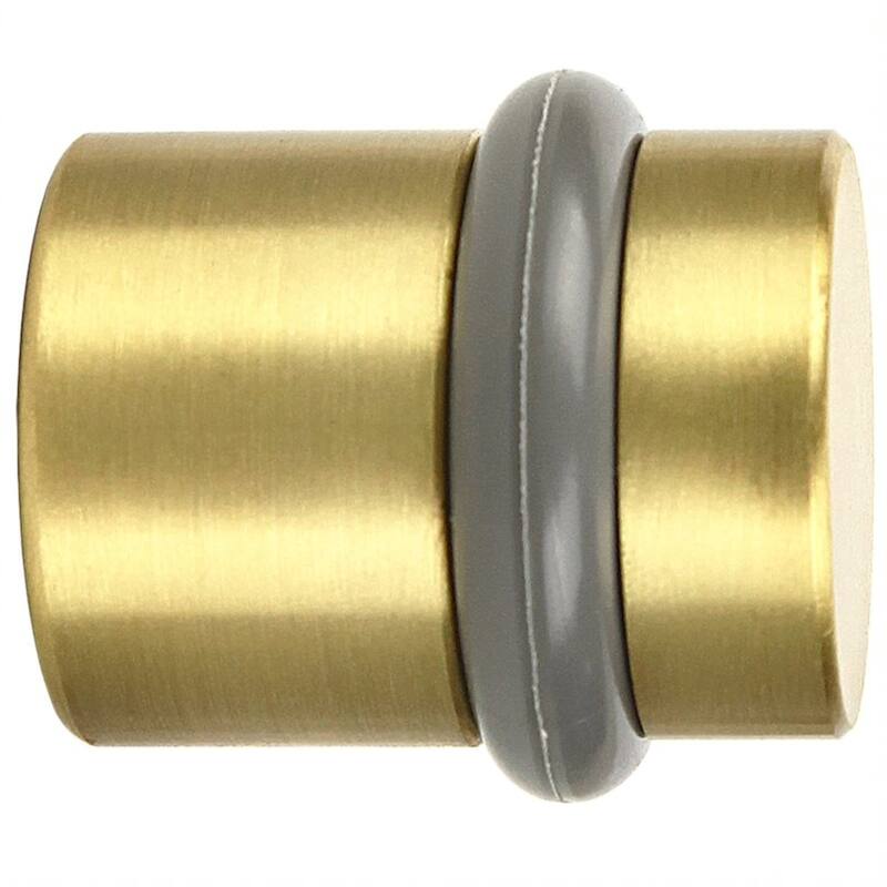 Design House 188185 1-1/2" Floor Mounted Peg Door Stop - Pack of 2