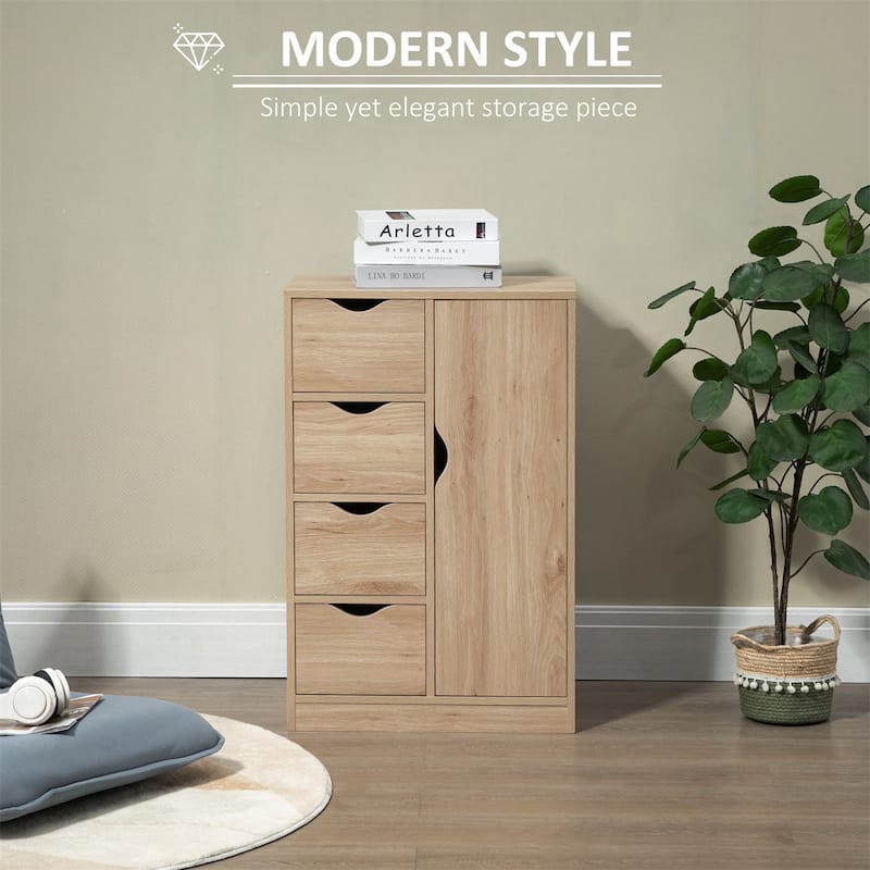 Storage Cabinet with Drawers and Enclosed Cabinet P2 Engineered Wood Compact Organizer for Entryway Living Room Bathroom