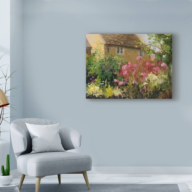 Mary Jean Weber 'Cotswold Cottage Iv' Canvas Art