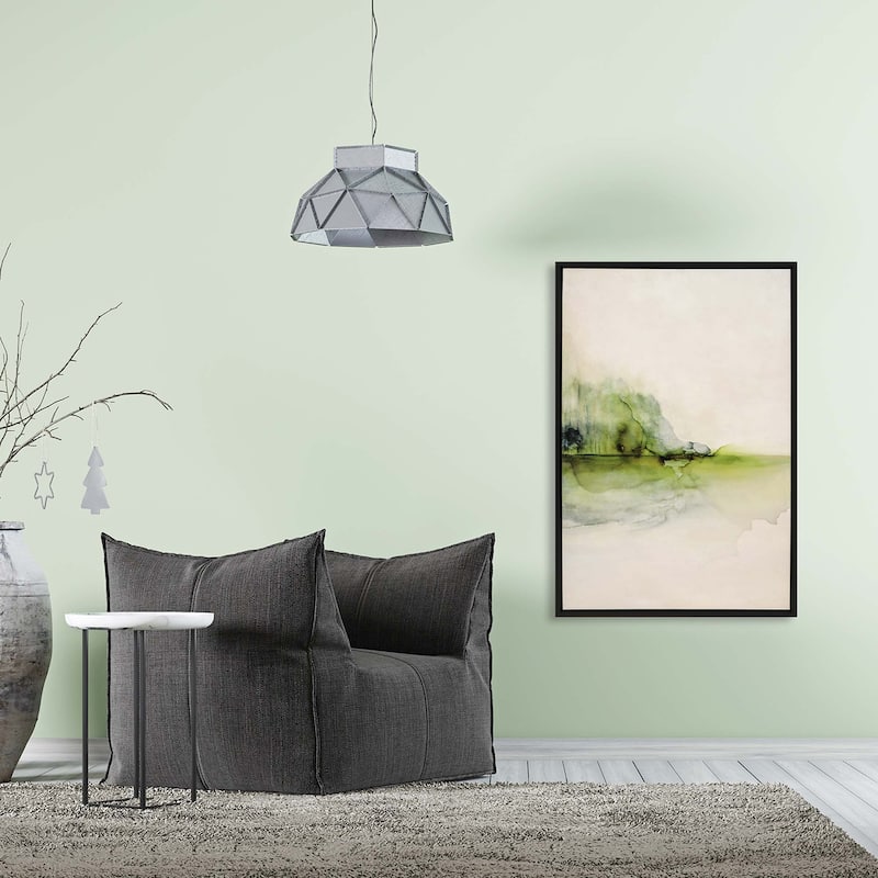 Evanesce II Framed Art Exclusive Giclee - No Glass - Green