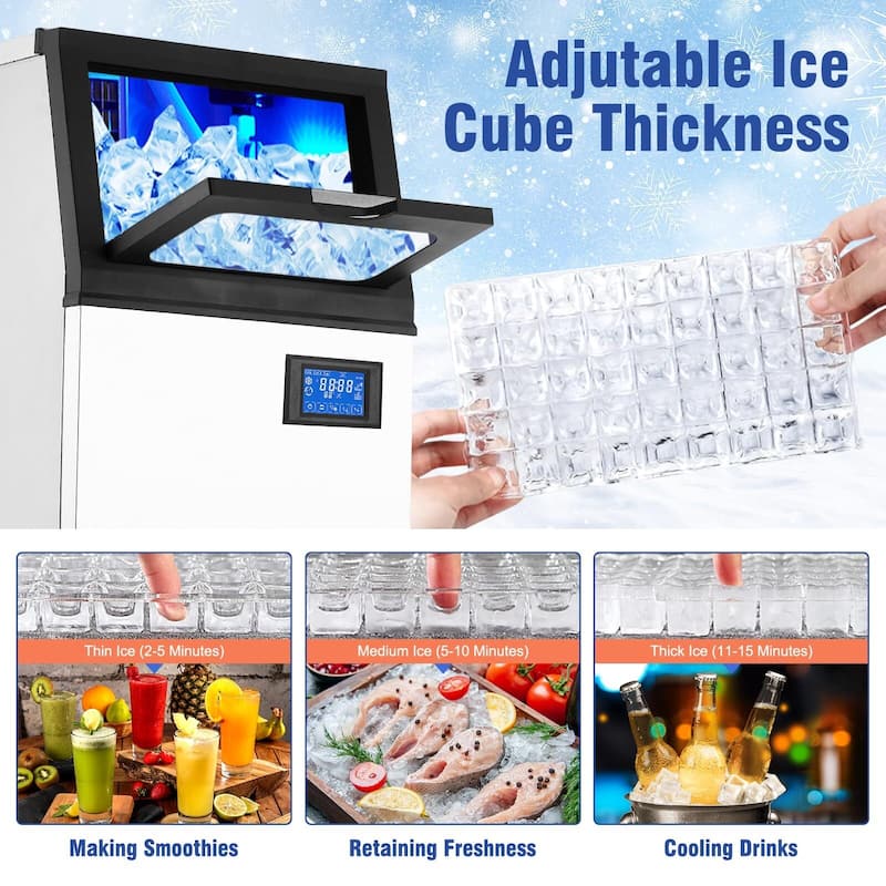 Touchscreen Ice Maker Machine