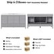 preview thumbnail 28 of 35, Christopher Knight Home - Modern 60-Inch Bathroom Vanity with Separate Sink and Soft-Close Storage