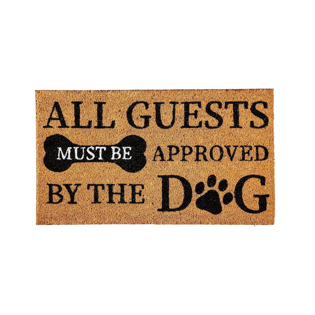 28 in. x 16 in. Approved by Dog Coir Mat