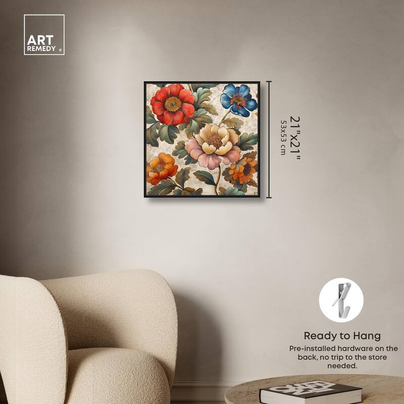 Golden Gardenia II Canvas by Art Remedy