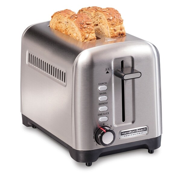 Hamilton Beach Professional 2 Slice Toaster with Sure Toast Technology