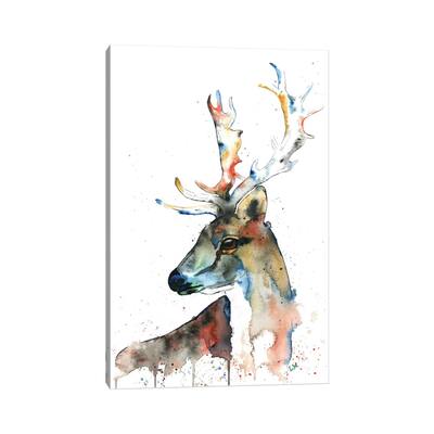 iCanvas "Fallow Deer" by Lisa Whitehouse Canvas Print