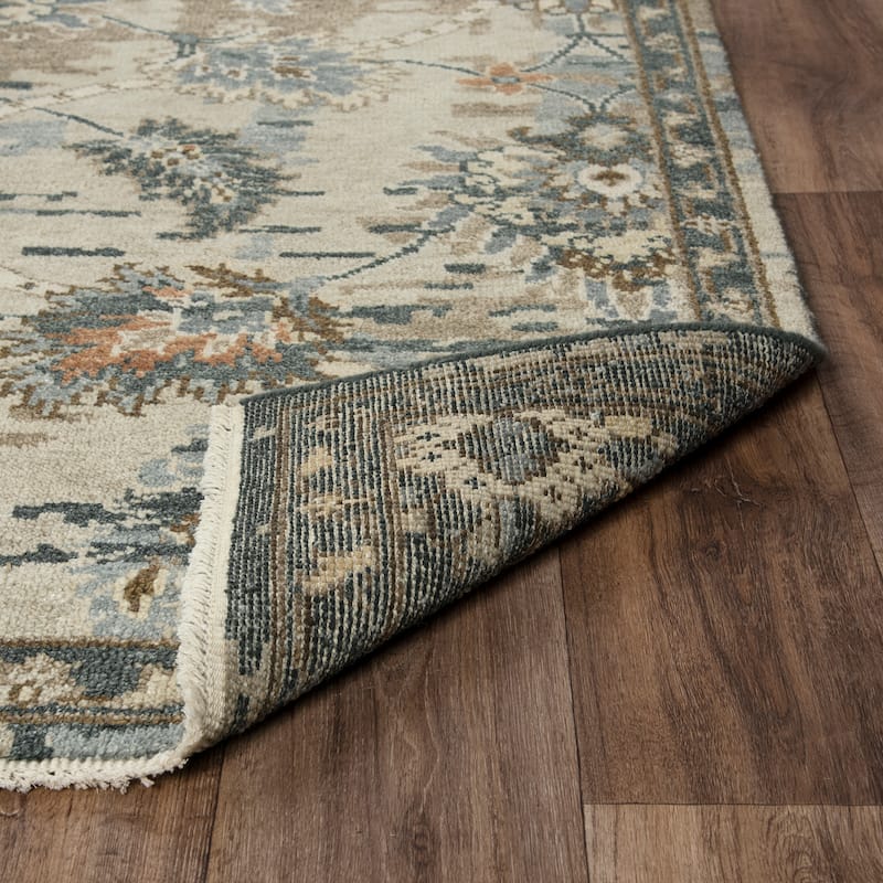 Alora Decor Mila Natural, Beige Oriental Hand-tufted Wool Blend Rug