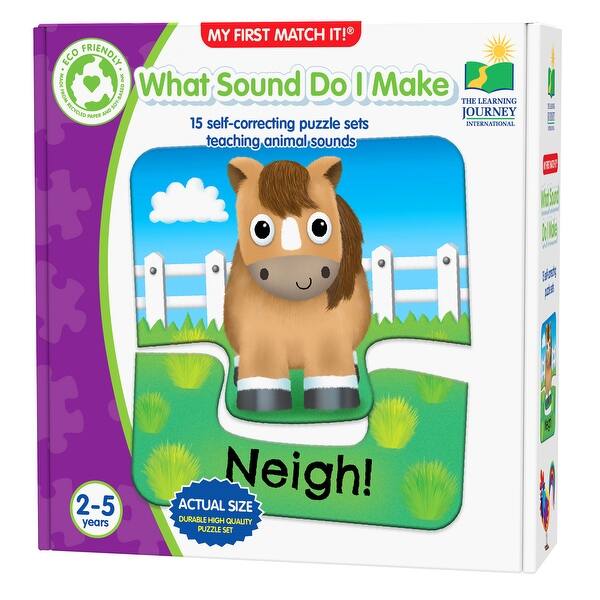 slide 2 of 5, The Learning Journey International My First Match It - What Sound Do I Make - Assorted Assorted - Kids