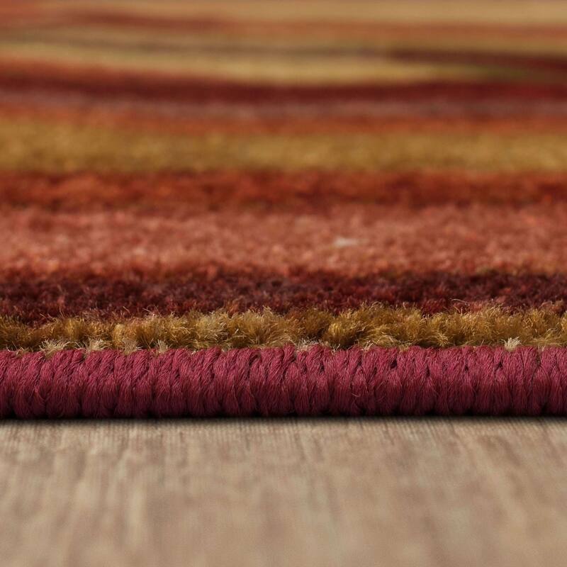Copper Grove Coronado Abstract Runner Rug