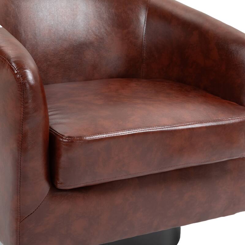 Modern 360° Swivel Barrel Accent Chairs by DREAMSIDEA