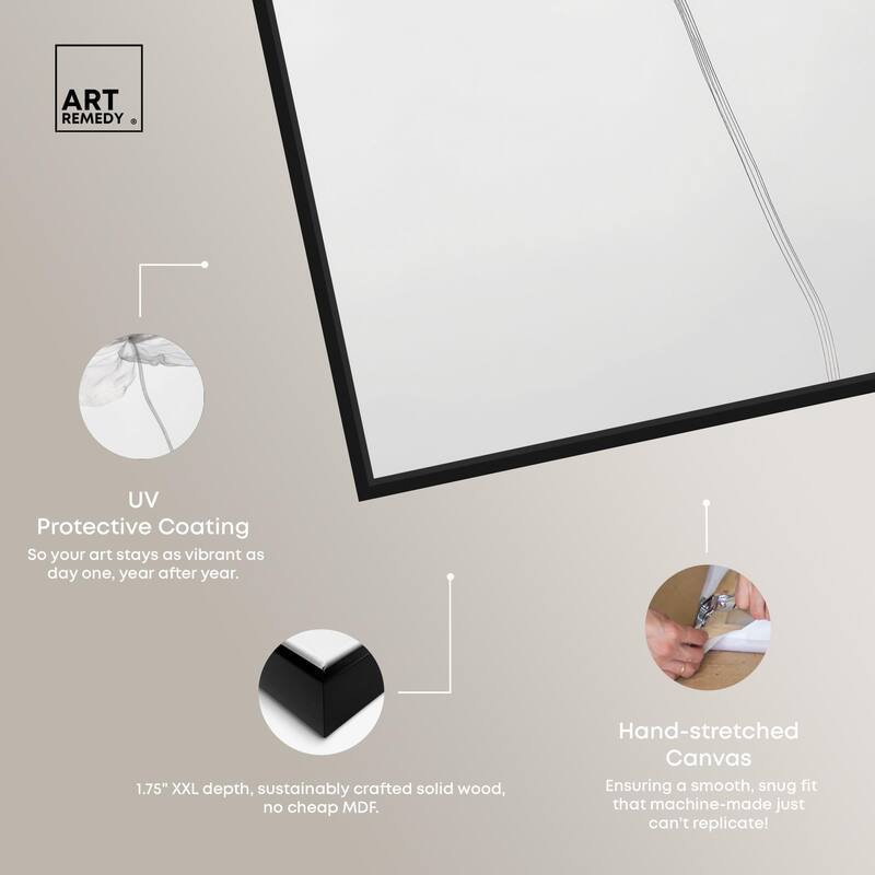 Fragile Beauty I Canvas by Art Remedy