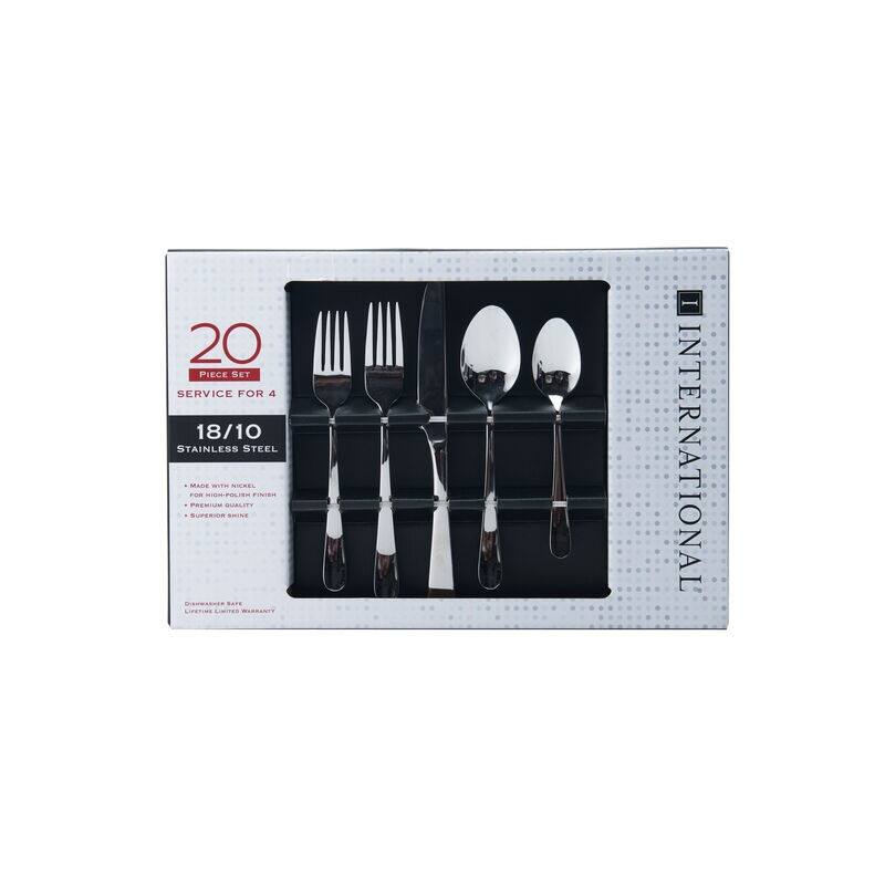 International Silver Lisbon 20-Piece Flatware Set