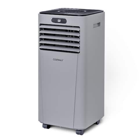 10000 BTU Portable Air Conditioner with Remote Control - 13" x 13" x 27.5"(L x W x H)