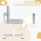 preview thumbnail 3 of 6, Kids Desk Chair Children Study Chair w/Adjustable Height & Double Back