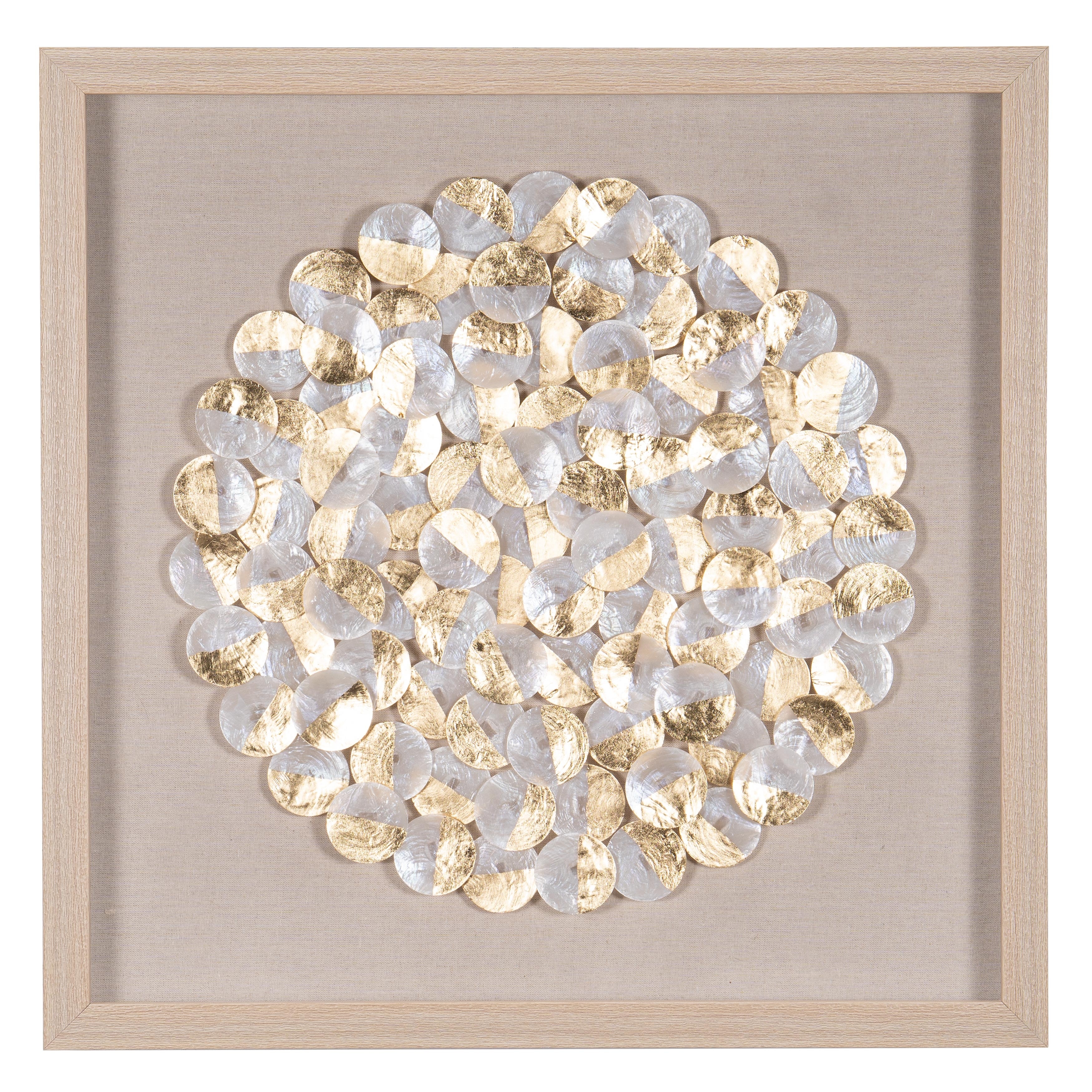 Capiz Shell Shadow Box Wall Decor Wall Art