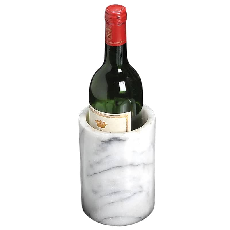 Creative Home White Marble Wine Cooler