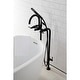 preview thumbnail 5 of 32, Concord Freestanding Tub Faucet with Supply Line