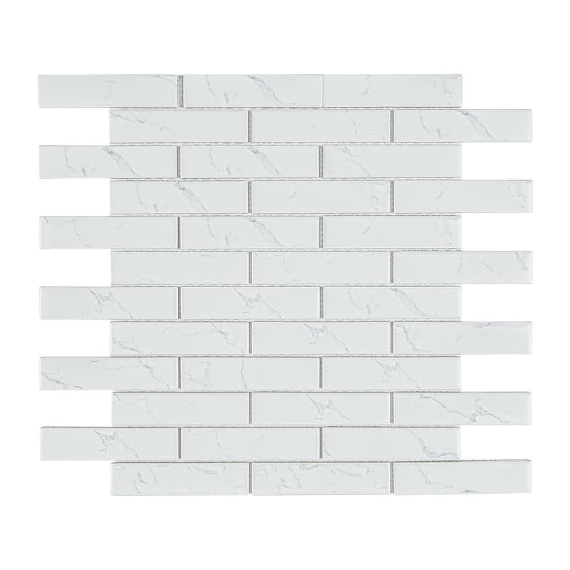 Ackland AKM-P-L1X4BRM-CA 12" x 12" Porcelain Brick Floor and Wall