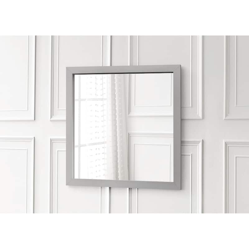 Collete Mirror - Silver Grey