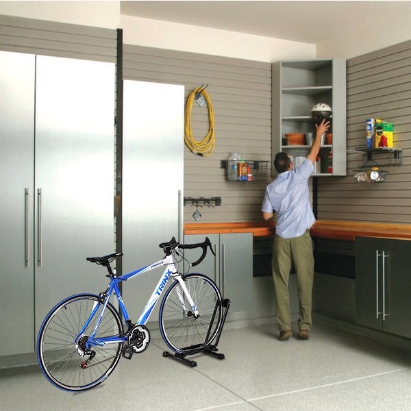 Costway freestanding gravity bike stand deals
