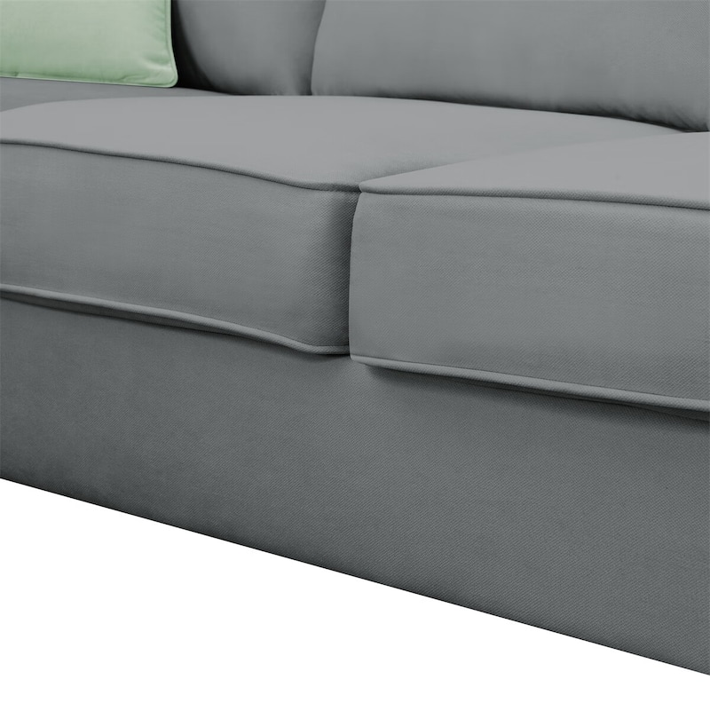 Merax 112*87" Sectional Sofa Couches Living Room Sets 7 Seats Modular Sectional Sofa