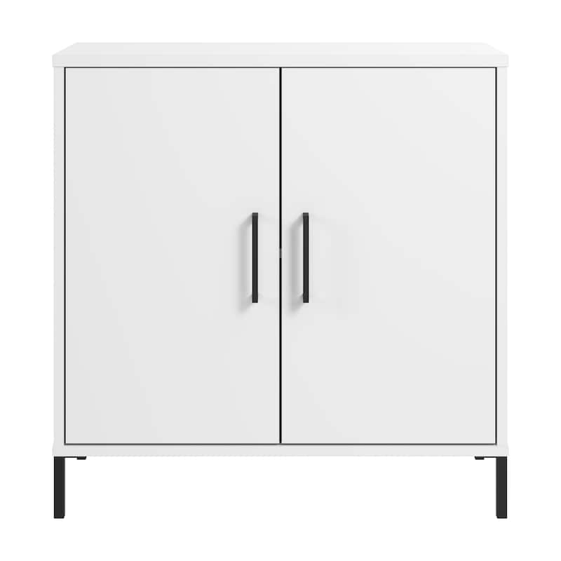 Essence Low Storage Cabinet with Doors by Bush Furniture