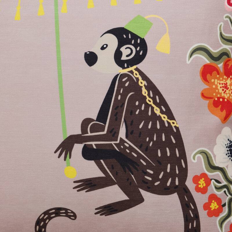 StyleCraft Maharaja Monkey Right Side Throw Pillow