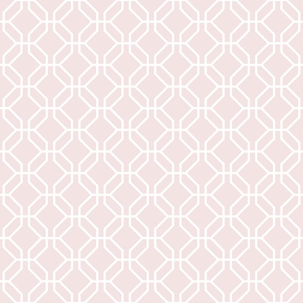 Galerie Wallcoverings Secret Garden Octogonal Trellis Non-woven Matte Wallpaper Roll