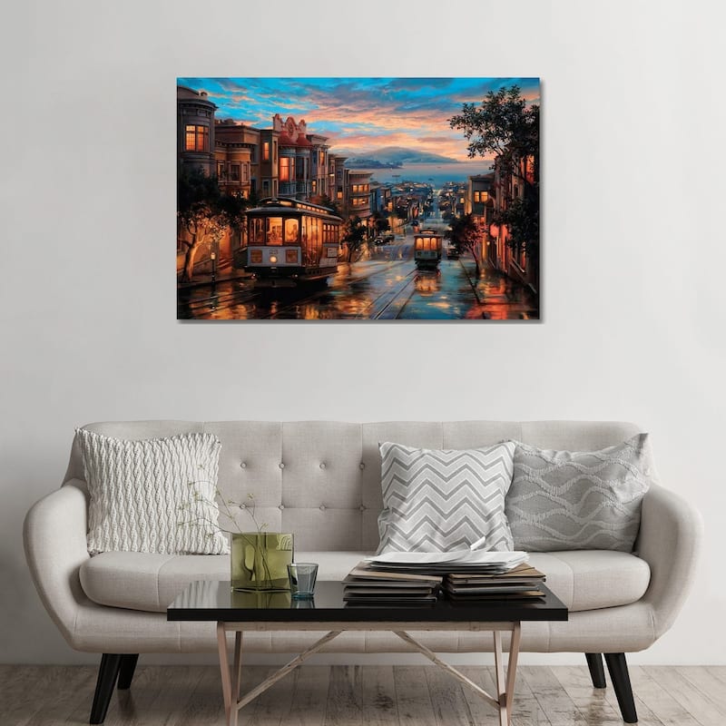 iCanvas "Cable Car Heaven" by Evgeny Lushpin Canvas Print - 32x48x1.5