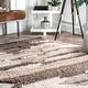 preview thumbnail 7 of 16, Tatanka Shag Wool Area Rug