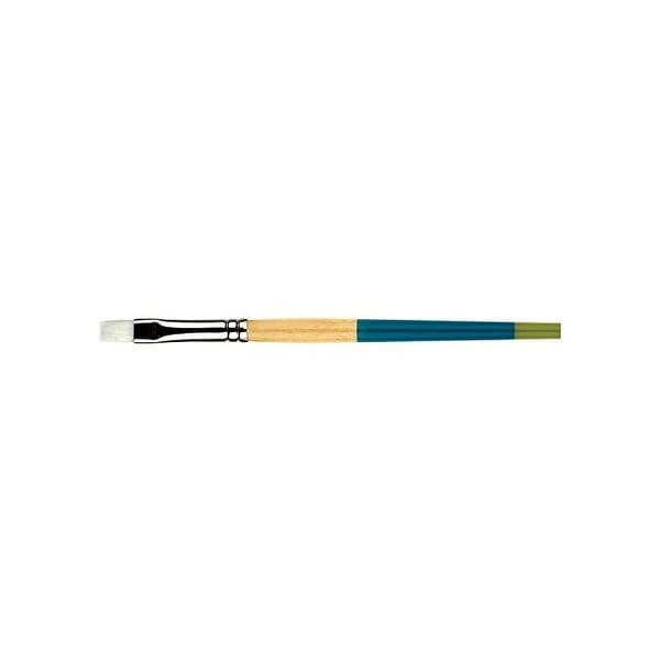 Princeton Art /& Brush Co Snap Short Handle White Nylon Taklon Brush Round 6