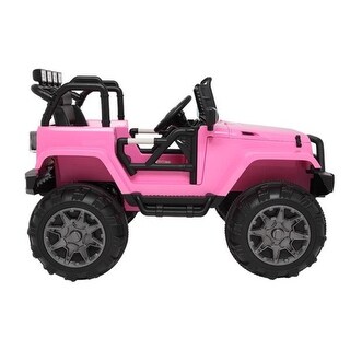 LZ-905 Remodeled Dual Drive 45W * 2 Battery 12V7AH * 1 With 2.4G Remote Control Pink - (47.2 x 31 x 31)"
