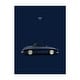 New Orleans Louisiana Porsche 356 1958 Blue Digital Art Print/Poster ...