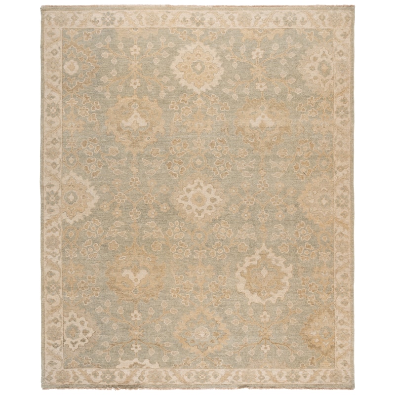 SAFAVIEH Hand-Knotted Izmir Misato Wool & Vicsose Rug