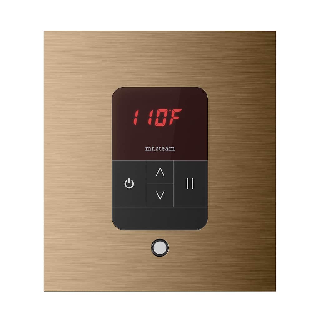 Mr Steam ITSQ Itempo Square Steam Shower Control and Steamhead